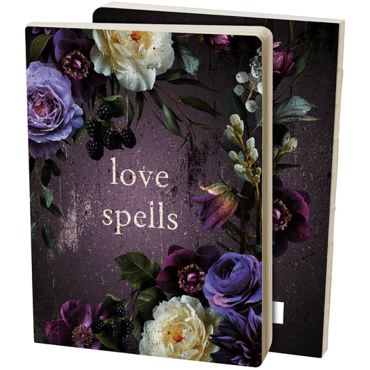 Dark Botanical Love Spells Double-Sided Journal | Halloween Inspired