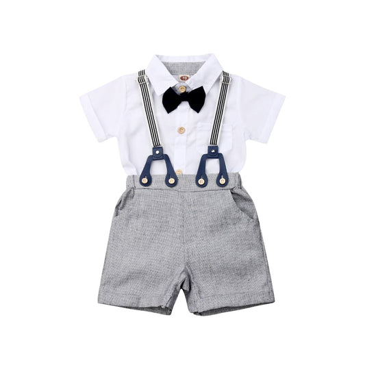 2019 New Infant Baby Boys Gentleman Clothes Sets
