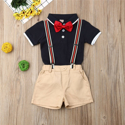 2019 Summer Toddler Kids Baby Boy Gentleman Formal