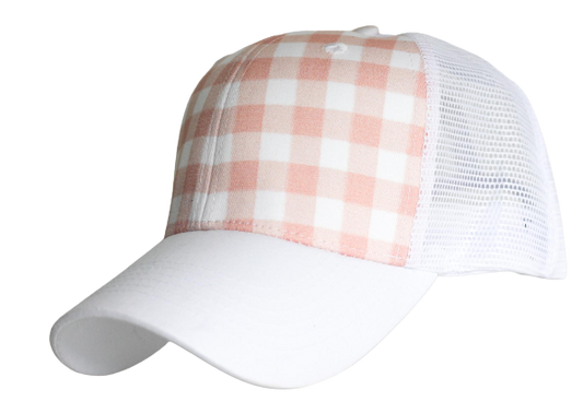 Blush Buffalo Trucker Hat