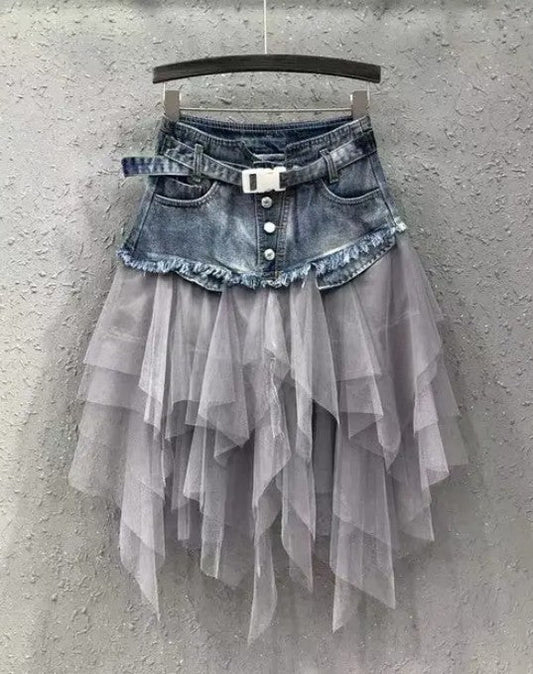Denim tutu skirt | Jade Icarus