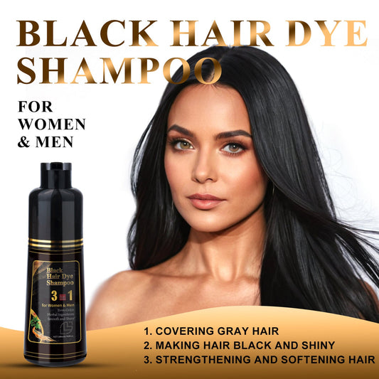 Black Ran Hair Shampoo 3-in-1 โ Cleanses, Nourishes & Refreshes Color