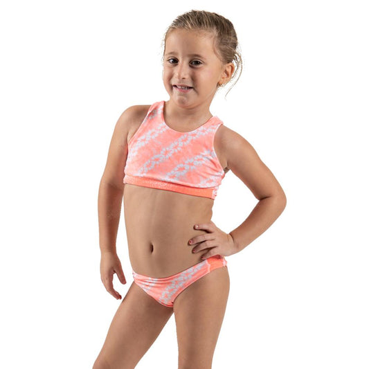 Orange Tie Dye - Bikini - Kids Swimwear