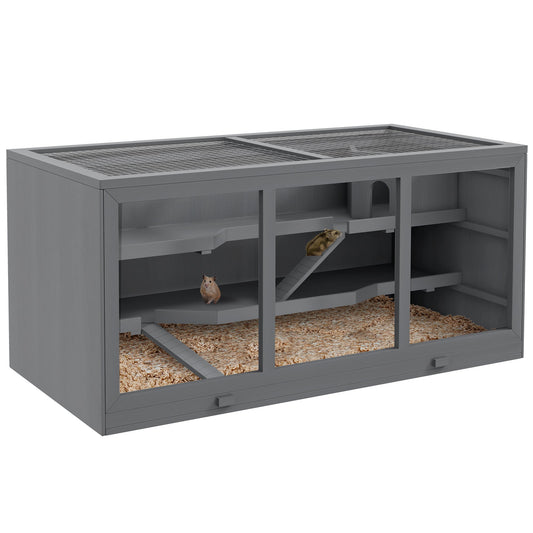 Oversized Wooden Hamster Cages, Gerbil Cages And Other Small Animal