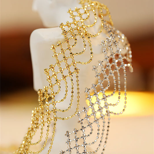 Inverted Rainbow Necklace with Adjustable Chain โ Modern & Chic