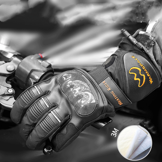 Thermal Windproof Motorcycle Gloves with Touchscreen Charging and