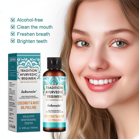 Natural Oil Rinse Oral Care Gum Stain Remover