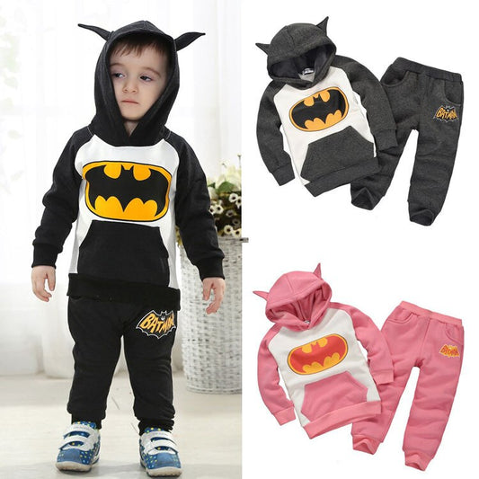 Autum Winter Warm Hoodie Kids Boys Girls Batman