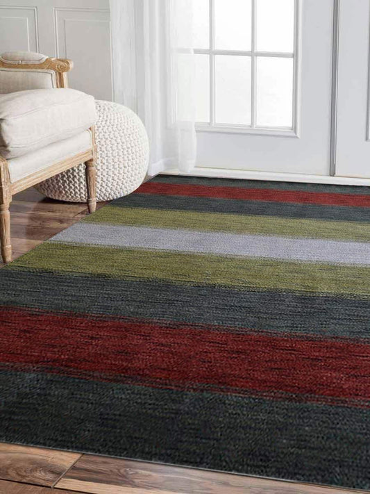 Glitzy Rugs UBSL00098L0000A15 8 x 10 ft. Hand Knotted Gabbeh Wool Cont