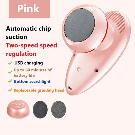 Foot Care Tool with 3 Rollers Skin Care Feet Dead Dry Skin Remover