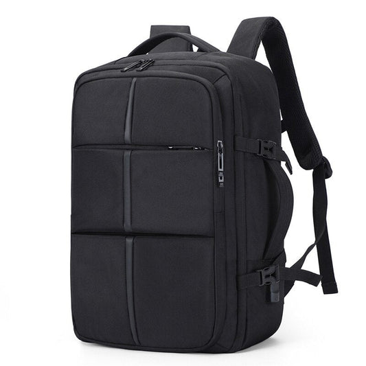 Large-capacity Men's Backpack Multifunction USB Charging Bagpack Male