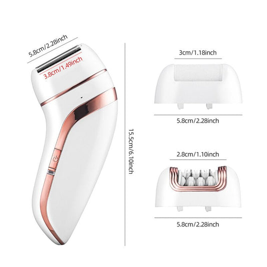 Epilator for Women 3 In 1 Electric Shaving Hair Removal Trimmer Bikini