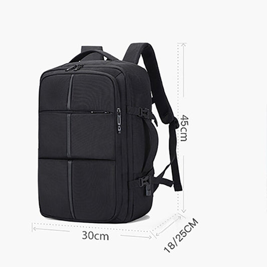 Large-capacity Men's Backpack Multifunction USB Charging Bagpack Male