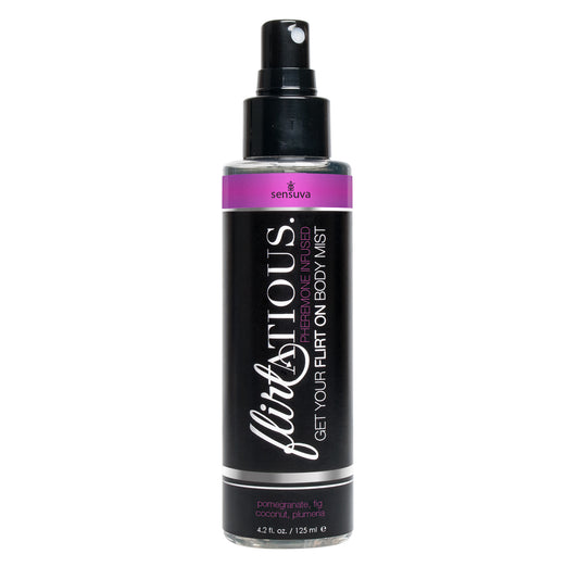 Flirtatious Pheromone Infused Body Mist - Pomegranate, Fig, & Plumeria