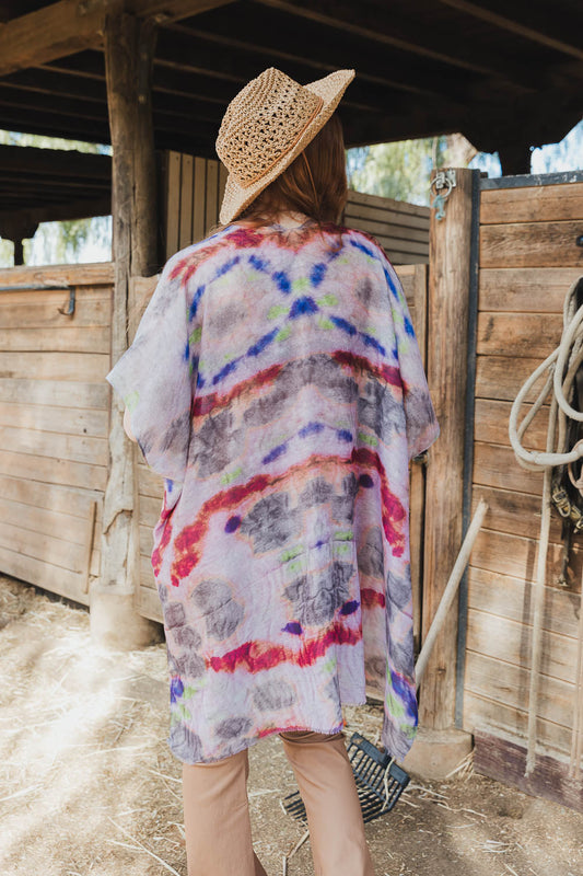 Daydream Tie Dye Cover Up