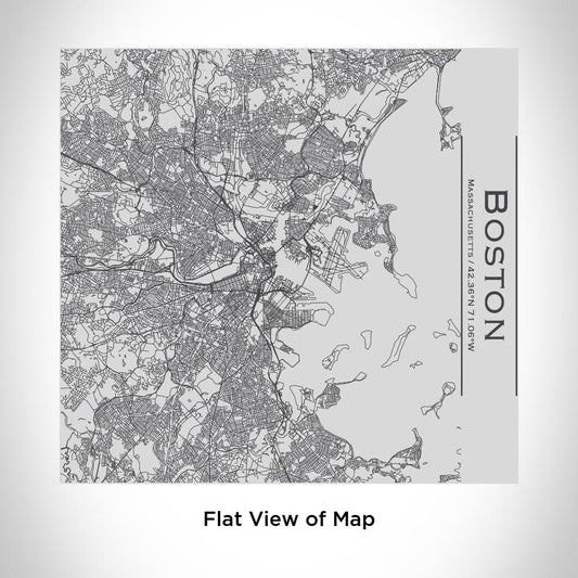 Boston - Massachusetts Map Tumbler