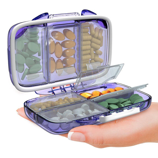 Travel Pill Organizer Moisture Proof Pill Holder Daily Medicine