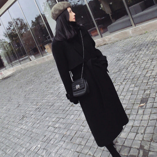 Black Silhouette Overcoat – Haute Edition 25
