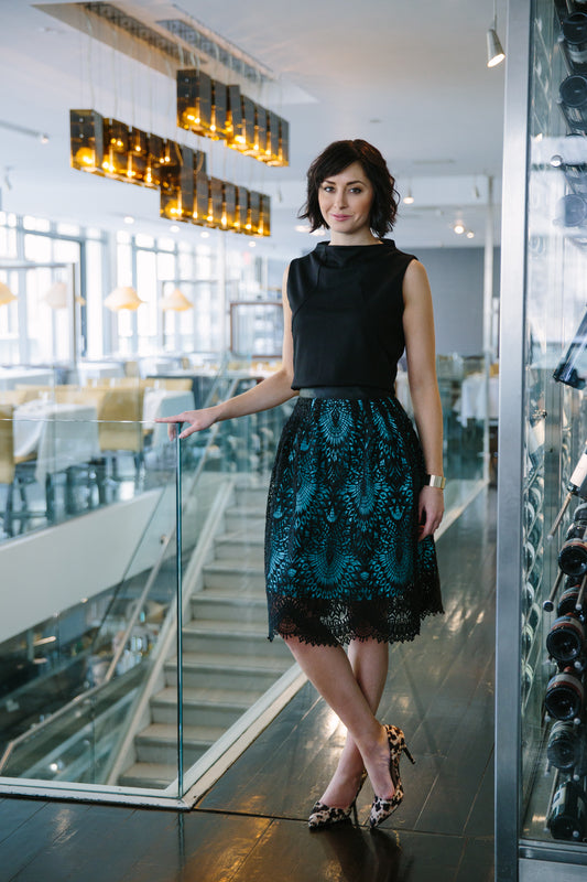 Victoria Skirt | Salmon Bella