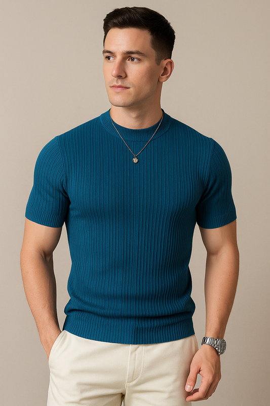 FormLayer™ – Men’s Slim Fit Ribbed Base Tee