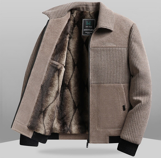 IronWool™ Padded Velvet Coat – Haute Homme Edition