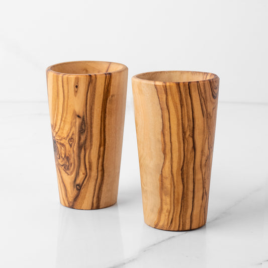 Handcrafted Olive Wood Drinking Cup