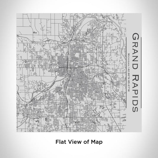 Grand Rapids - Michigan Map Tumbler