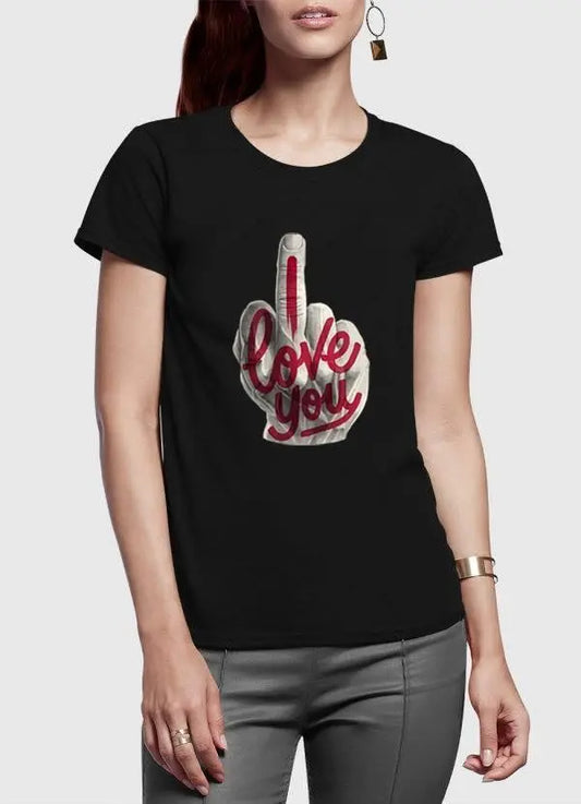 I Love You Women’s Half Sleeve T-Shirt | Scorpius