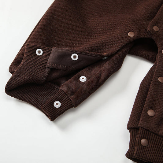 Autumn Hot Selling Baby Boys Color Patchwork Plaid Rompers Bodysuits