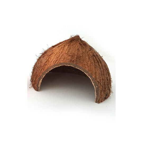 Reptile Retreat: Handmade Coconut Shell Hideout For Turtles,