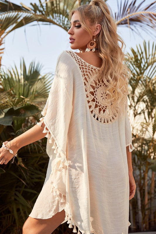 Crochet cover up