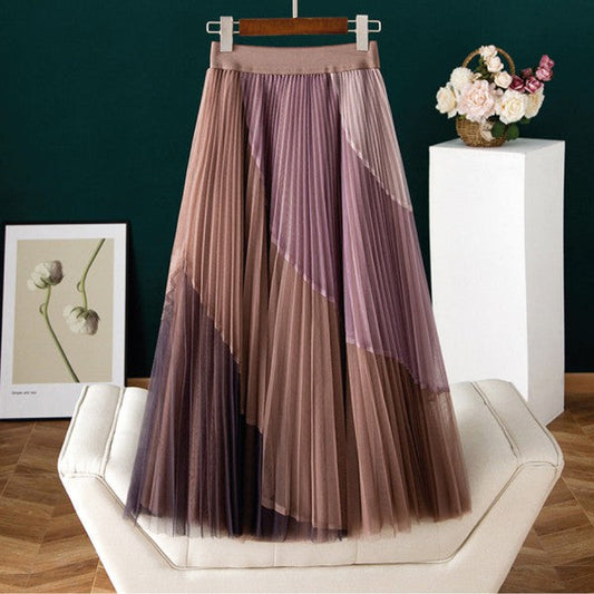 Amelia Double-Layered Skirt  | Jade Icarus