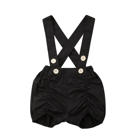 Baby Kids Girls Overalls Romper Jumpsuit