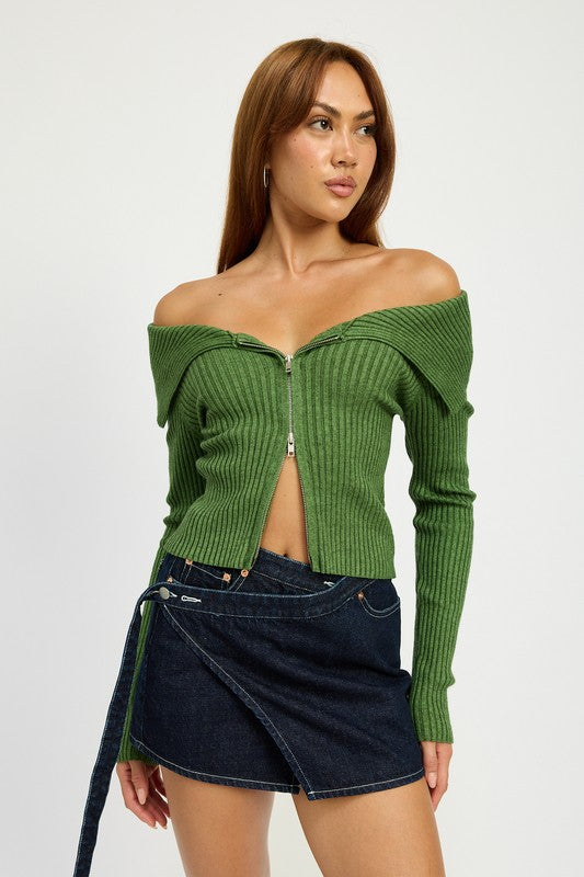 WRAPPED MINI DENIM SKIRT | Jade Icarus