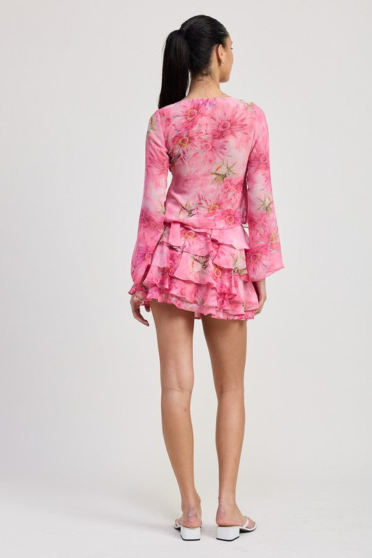 RUFFLE MINI SKIRT | Jade Icarus