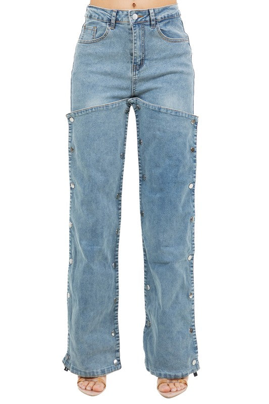 WOMEN FASHION STYLE DENIM PANTS | Jade Icarus