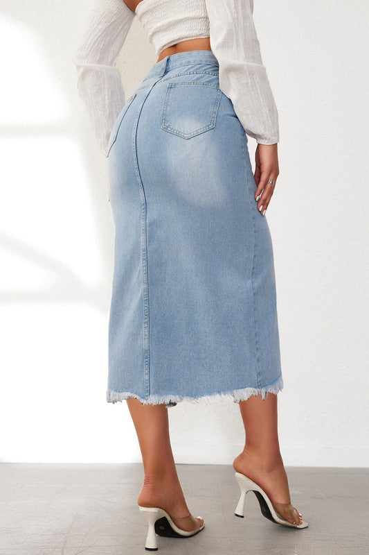 WOMEN FASHION DENIM SKIRT | Jade Icarus