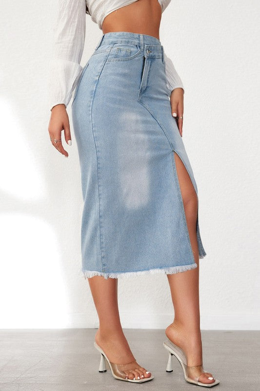 WOMEN FASHION DENIM SKIRT | Jade Icarus