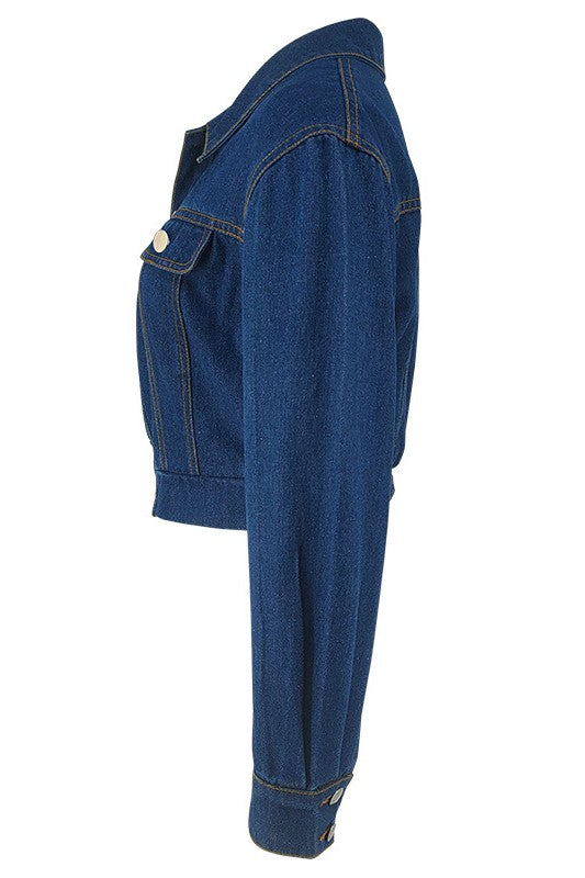 WOMEN FASHION DENIM JACKET | Jade Icarus