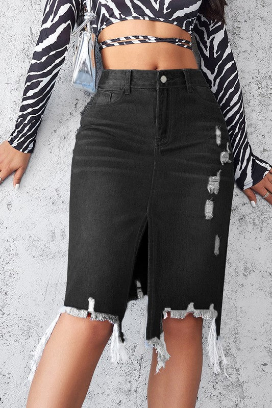 WOMEN FASHION DENIM SKIRT | Jade Icarus