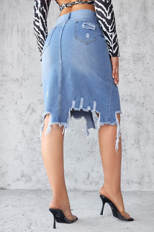 WOMEN FASHION DENIM SKIRT | Jade Icarus