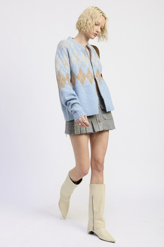 CARGO PLEATED MINI SKIRT | Jade Icarus