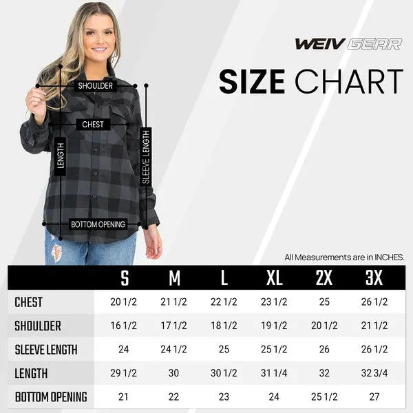 Womens Boyfriend Long Sleeve Flannel Shirt | Classic Checkered Comfort | Jade Icarus