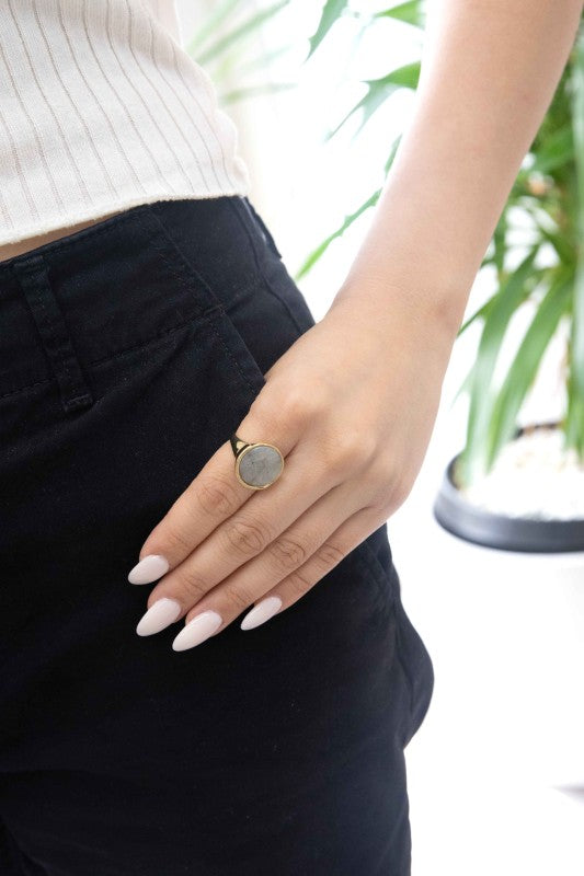 Ambition Stone Ring | Haze