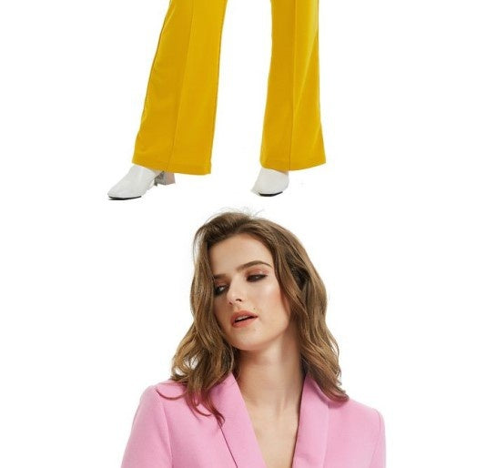 Suit Blazer Jacket For Women Long Coat Suits Office Ladies | Carmine Juneberry