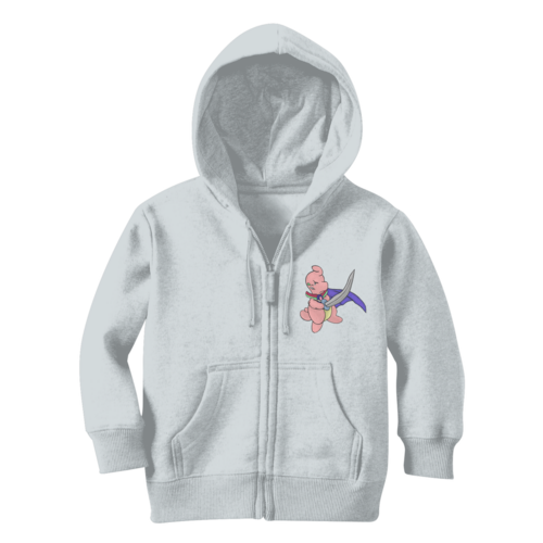 Curswordsman Classic Kids Zip Hoodie