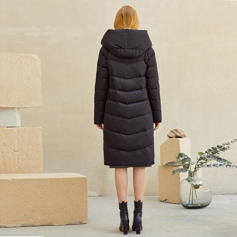 Hooded parkas coat women New warm cotton long winter coat jacket | Jade