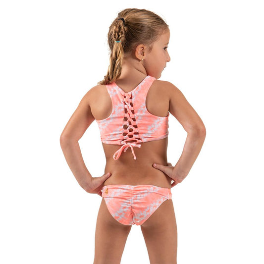 Orange Tie Dye -  Bikini - Kids Swimwear