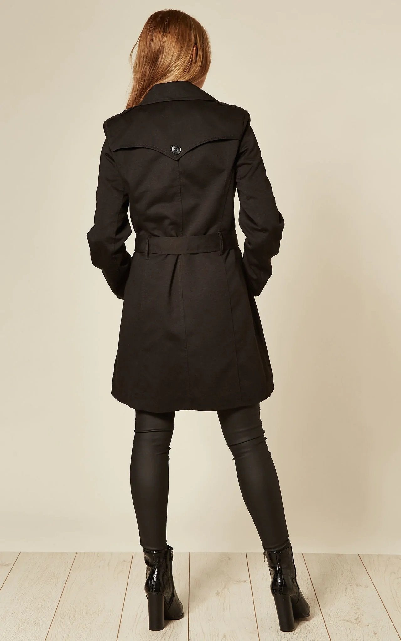 Spring/Summer Military Double Breasted Trench Coat (9049-SP) | Rose Eleusis