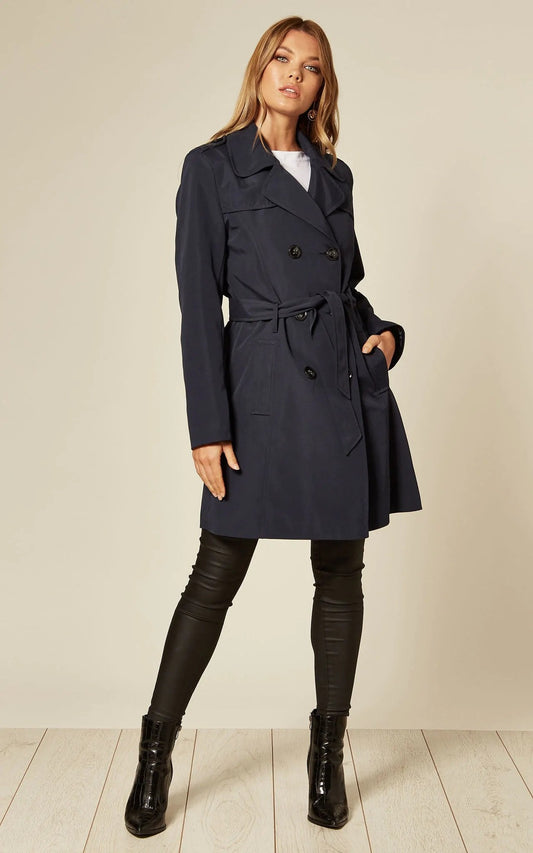 Spring/Summer Military Double Breasted Trench Coat (9049-SP) | Rose Eleusis